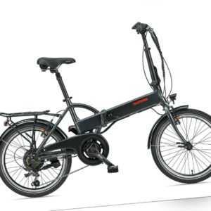 Telefunken E-Bike 20 Zoll Faltrad Pedelec Fahrrad 6 Gang Shimano Kompakt F820