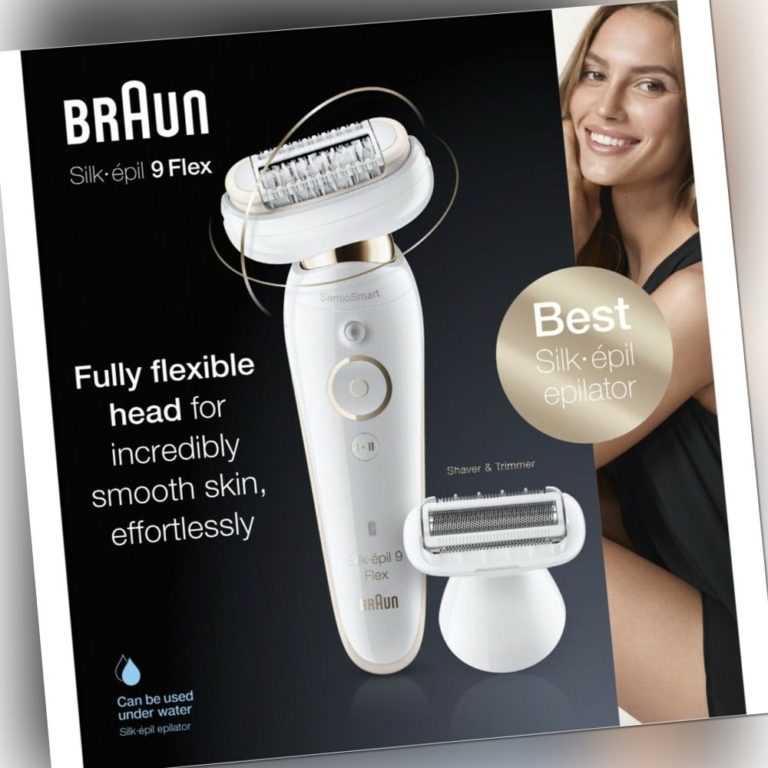 Braun SES 9002 3D Silk-epil 9 Flex Epilierer weiß