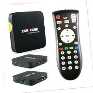 ZeroCube Prime One 4K UHD Android 7 TV IP Media Player Wlan Box Schwarz