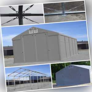 Lagerzelt 4x6-8x12 Garage INDUSTRIEZELT stabil NEU Lagerhalle PVC