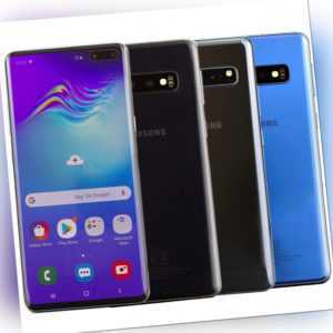 Samsung Galaxy S10+ Plus 128GB Dual Sim Smartphone Schwarz Weiß...