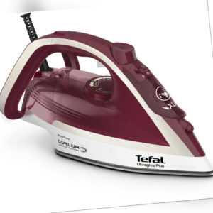 Tefal Smart Protect Plus FV 6870, Dampfbügeleisen (grau/dunkelrot)