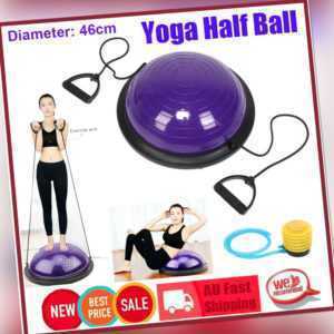 Balancetrainer Gymnastikball Yoga Balance Ball Fitnessball Mit Gurt Inflator HOT