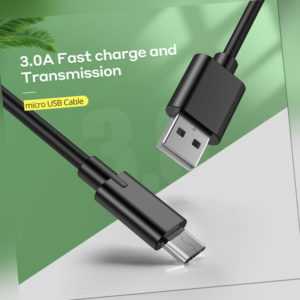 DE Micro USB Ladekabel Datenkabel Mikro USB Kabel für Samsung Huawei LG Schwarz