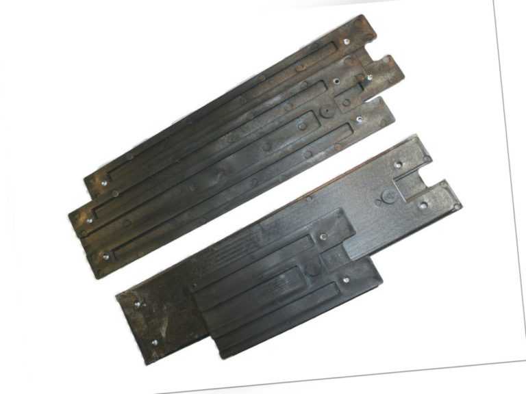 Scheppach OX 1-1000 - HL1000 HL1200 Gleitplatten Führungsplatten Holzspalter