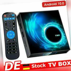 T95 Smart TV BOX 4GB+64GB Android 10.0 Quad Core WIFI Netzwerk Media Player U2D6