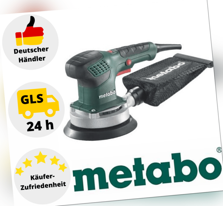 Metabo Exzenterschleifer SXE 3150 - 150 mm Schleifmaschine Schleifen Original