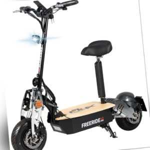 Elektroroller eFlux Freeride 2500Watt Elektro Roller E-Scooter Straßenzulassung