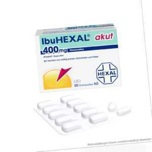 IbuHEXAL akut 400 mg, 50 St. Tabletten 3161577