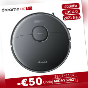 Dreame L10 Pro Robot Vacuum Mop 4000Pa Staubsauger Saugroboter LDS LiDAR4.0 SLAM