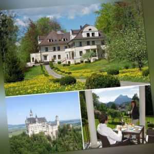 Kurzurlaub 4 Tage in Füssen im Allgäu im Hotel Villa Toscana mit Wellnessbereich