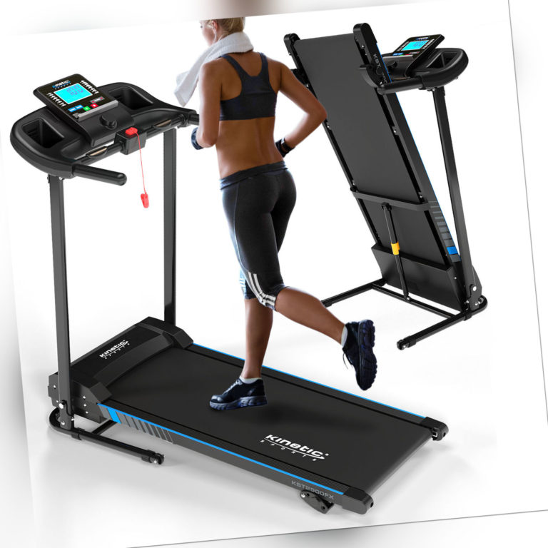 Laufband elektrisch 10 km/h LCD-Display Fitnessgerät Klappbar Heimtrainer 750 W