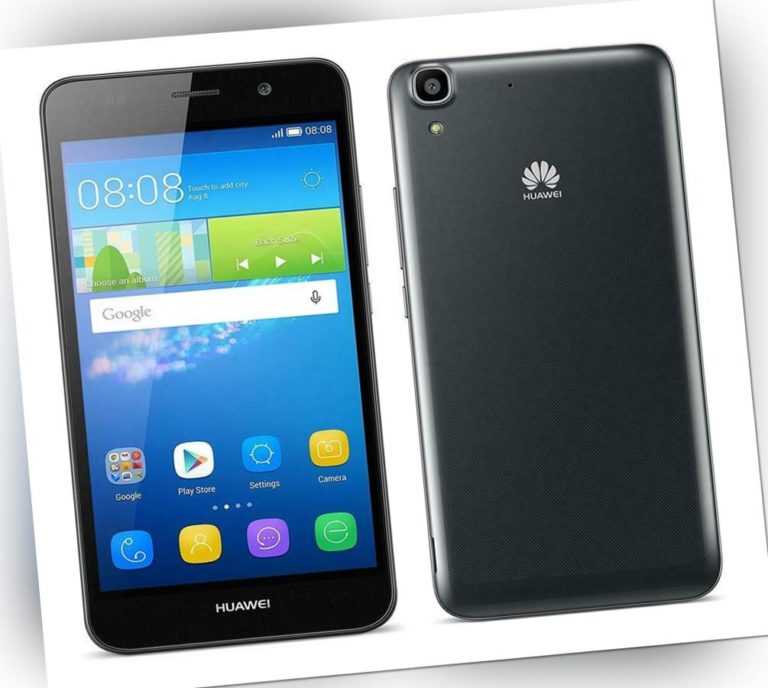 Huawei Y6 Black Schwarz SCL-L01 Smartphone LTE 4G Android Ohne...