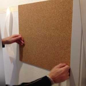 Korkplatte (7 mm 50 x 50 cm) Pinnwand Platte Plattendämmung Wandbelag Isolierung