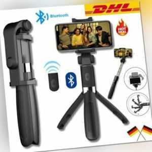 3in1 Bluetooth Selfie Stick Stange Stativ Monopod Smartphone Handy Halterung DHL