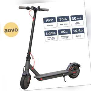 Elektro Scooter AOVO M365 Pro 30km/h mit APP Steuerung Elektroroller E-Scooter