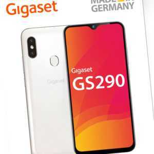 Gigaset GS290 Smartphone - 64GB - Weiß (Dual SIM) B-Ware