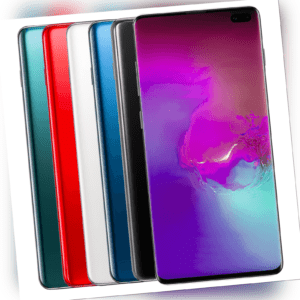 Samsung Galaxy S10+ Plus SM-G975F/DS Schwarz Weiß Blau Grün Rot...