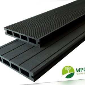 WPC Terrassendielen Handmuster Muster 25mm x 15 cm anthrazit Premium Qualität