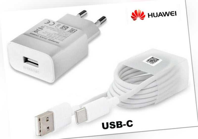 Original Huawei P30 P20 Lite P10 P9 Mate 20 Schnell Ladegerät Ladekabel USB-C