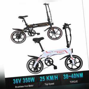 NIUBILITY B16 Elektrofahrrad 16" Rad 350W Motor 38~40NM mit Schutzblech