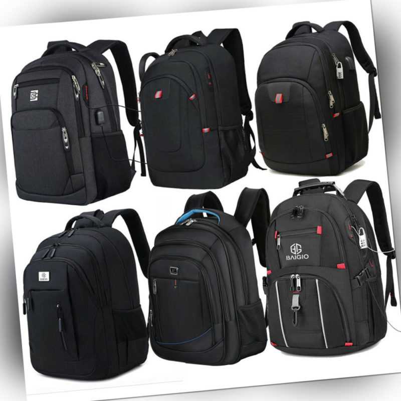 Herren Damen Sport Rucksack Reisen Wandern Arbeit Freizeit Schulrucksack Laptop 