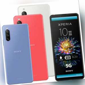 Sony Xperia 10 III 5G XQ-BT52 Smartphone 15,2 cm Android 11 6GB...