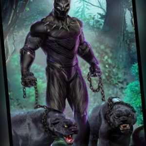 Malen nach Zahlen - Black Panther - Chadwick Boseman - Avengers - Wakanda