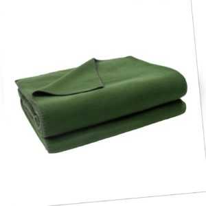 Zoeppritz Soft-Fleece Kuschel Decke 160x200cm col.661 dark jade
