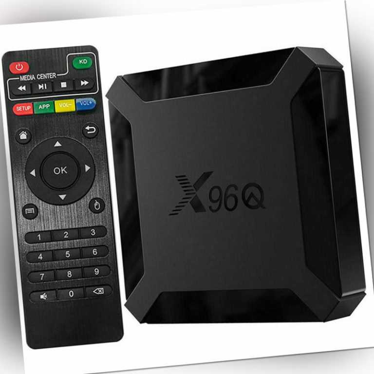 X96Q Smart TV Box H313 2+16G HDMI2.0 Android 10.0 Quad Core USB Media Player