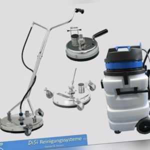 Set Flächenreiniger mit Absaugung Pumpsauger 3kW 230v 20-52cm  500bar