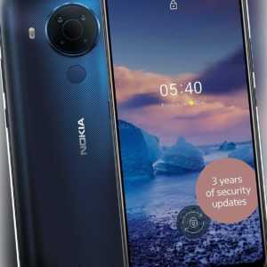 Nokia 5.4 Smartphone Dual SIM 64GB + 4GB RAM - Polar Blue