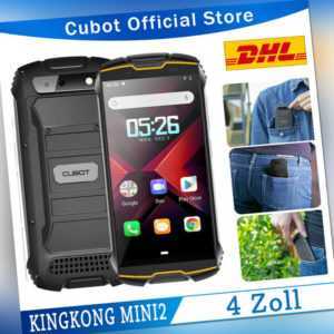 4" CUBOT KINGKONG MINI2 4G Dual SIM Smartphone Waterproof 3GB+32GB Android Handy