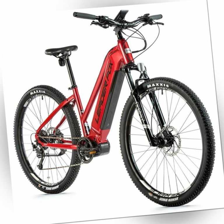 29 Zoll E-Bike MTB Leader Fox AWALON LADY 36V 720Wh 20Ah Modell 2021 rot