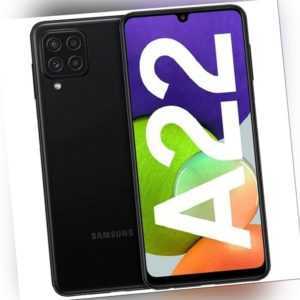 Samsung Galaxy A22 128 GB / 4 GB Smartphone black 6,4 Zoll / 16,23...
