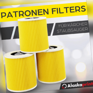 Patronen-Filter für Kärcher WD 2, WD 3, WD 3 Premium, WD 3 P Extension Kit