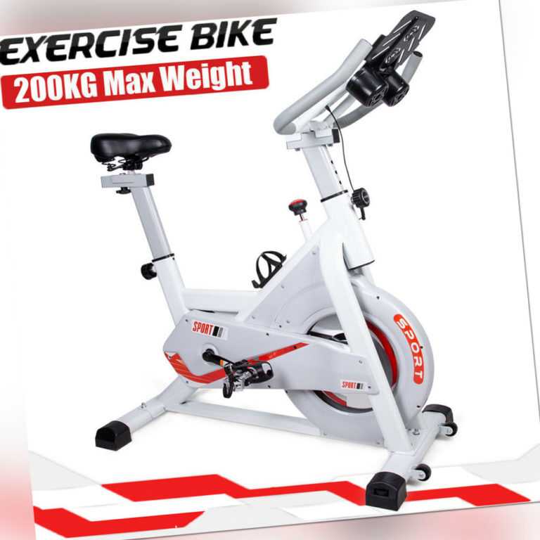 Speedbike Heimtrainer Ergometer Indoor Cycling Trimmrad Fahrrad Fitness 200 kg