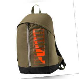 PUMA Pioneer II Backpack Rucksack für Sport Freizeit Reise Schule grün