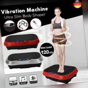 Fitness Vibrationsplatte Vibro Vibrationsgerät Heimtrainer Body Shaper LCD DE