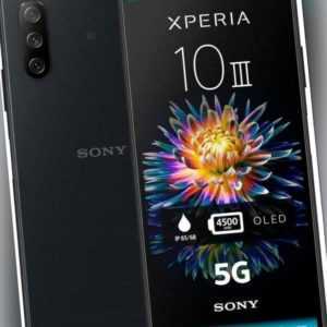 Sony Xperia 10 III Dual-SIM schwarz 128GB Smartphone - GUTER...