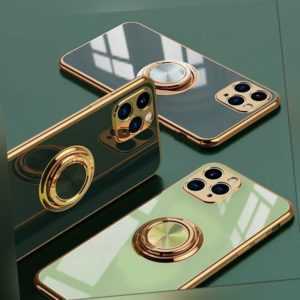 Hülle Für iPhone 11 12 13 Pro / Max Schutzhülle Handy Case Cover Magnetisch Ring