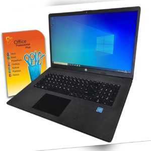 HP 17 Zoll  Notebook Intel N4020 8GB 1000GB Win10 / Offcie 2019 / TOP Laptop