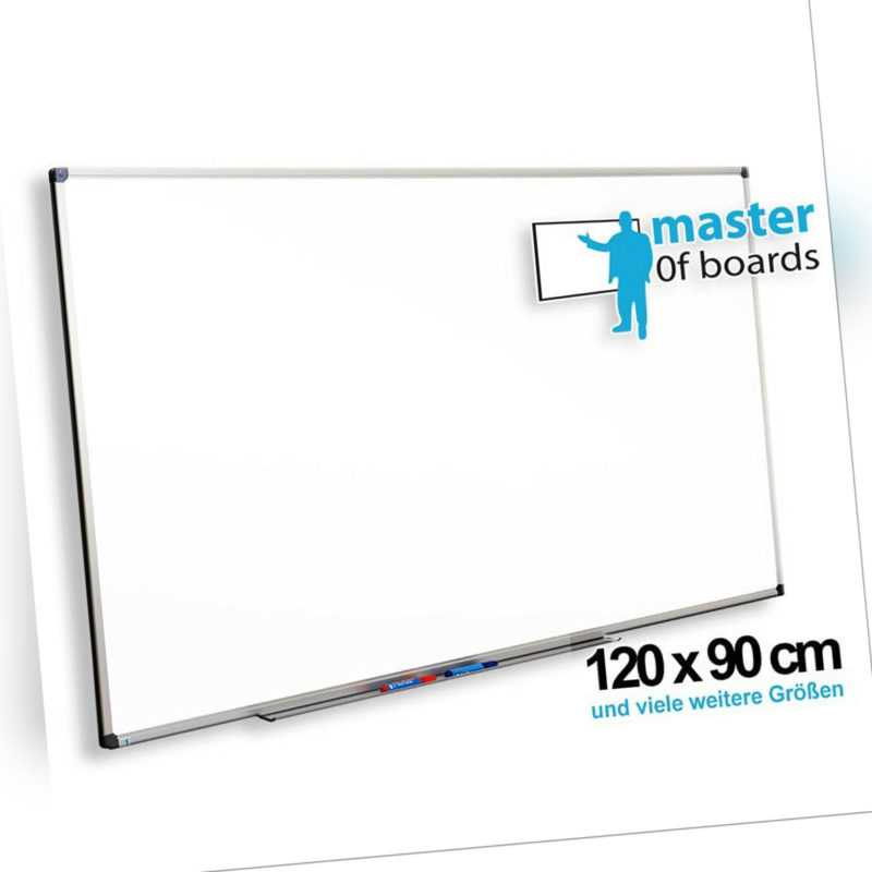 Whiteboard MOB Schreibtafel Magnettafel Wandtafel Größe 120x90cm oder Zubehör
