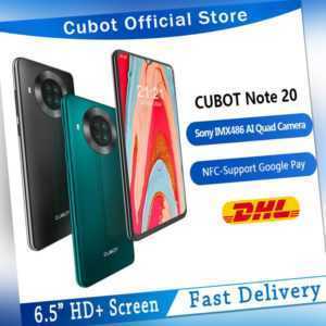6.5" Cubot NOTE 20 NFC 4G Dual SIM Smartphone Handy 3+64GB Android ohne vertrag