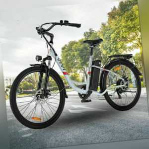 VIVI Retro-Elektrofahrrad Urbanes 26/27,5''EBike 350W Mountainbike 10.4Ah 32km/h