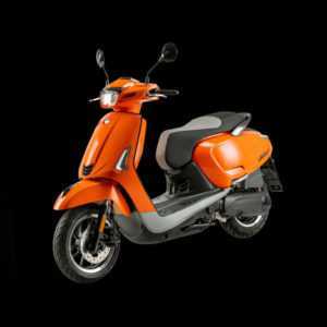 KYMCO Like II S 50i E5 speed orange glänzend sofort lieferbar ...