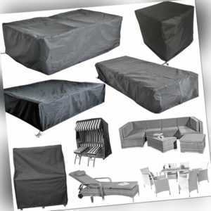 Schutzhülle Gartenmöbel Schutzplane Abdeckplane Garnitur Couch Sofa Plane Hülle