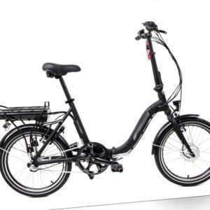 20 Zoll Klapprad 36V Elektro Fahrrad Faltrad 3 Gang schwarz 374Wh