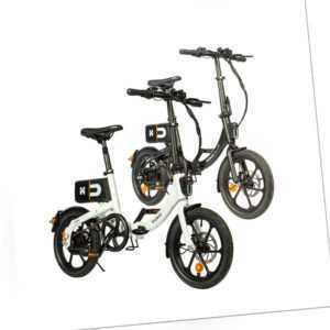 HOME DELUXE E-Bike Citybike Elektrofahrrad Klapprad Faltrad Fahrrad 16 Zoll USB