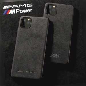 Apple IPhone Alcantara Leder Hülle Case 11 I 12 pro Max BMW M-Power/Mercedes AMG